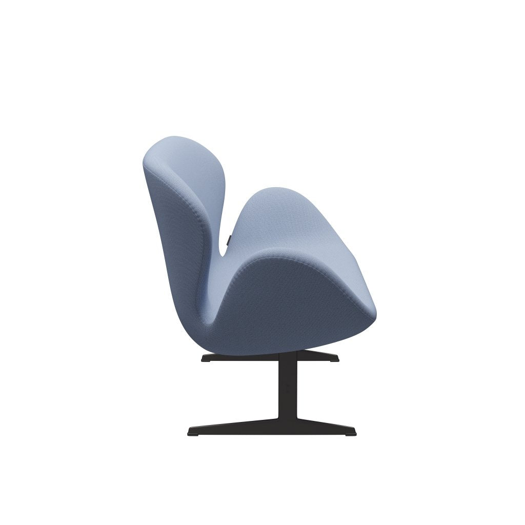 [product_category]-Fritz Hansen Swan Sofa 2 Seater, Warm Graphite/Capture Light Blue (4902)-Fritz Hansen-3321-CP4902-WGBASE-FRI-3