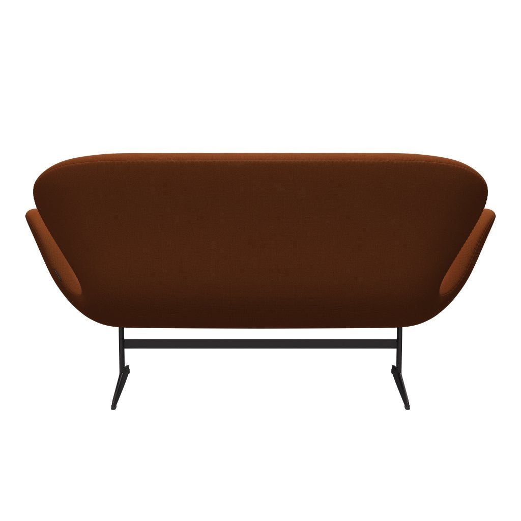 [product_category]-Fritz Hansen Swan Sofa 2 Seater, Warm Graphite/Capture Rust/Orange-Fritz Hansen-3321-CP7501-WGBASE-FRI-4
