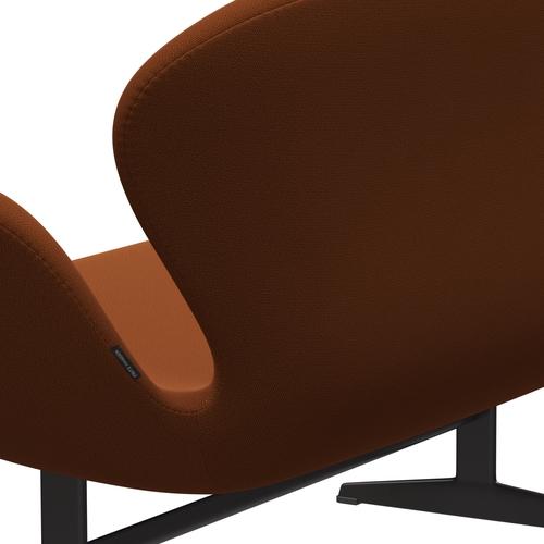 [product_category]-Fritz Hansen Swan Sofa 2 Seater, Warm Graphite/Capture Rust/Orange-Fritz Hansen-3321-CP7501-WGBASE-FRI-5