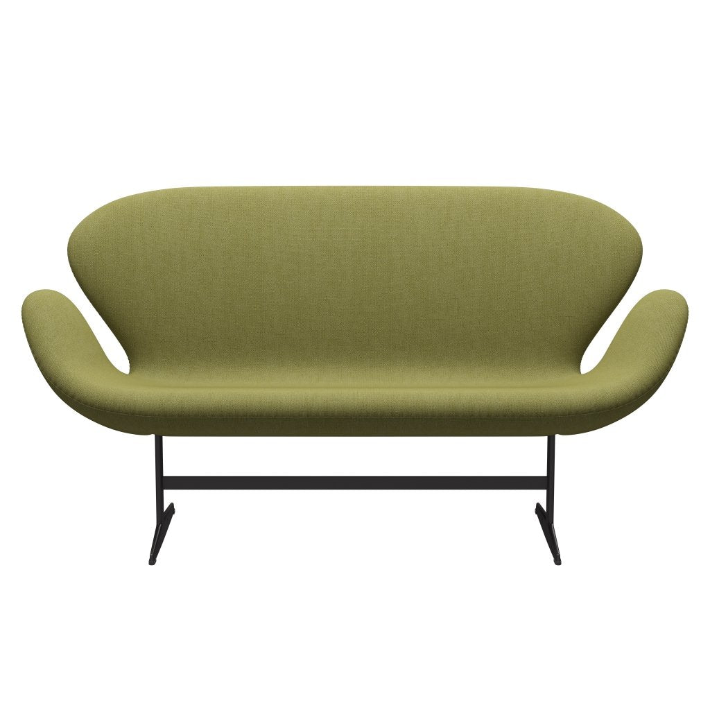 [product_category]-Fritz Hansen Swan Sofa 2 Seater, Warm Graphite/Capture Wamrgrün-Fritz Hansen-3321-CP5301-WGBASE-FRI-1