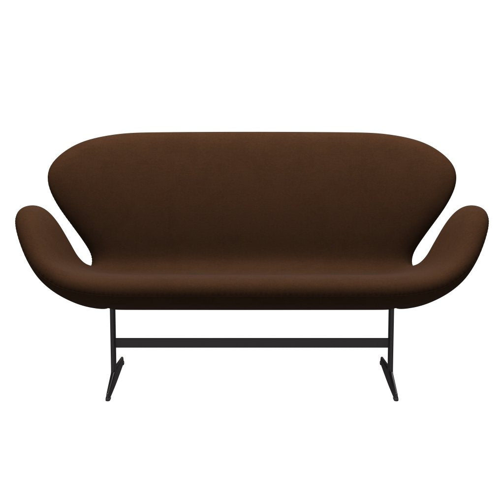 [product_category]-Fritz Hansen Swan Sofa 2 Seater, Warm Graphite/Comfort Beige (00010)-Fritz Hansen-3321-C00010-WGBASE-FRI-1