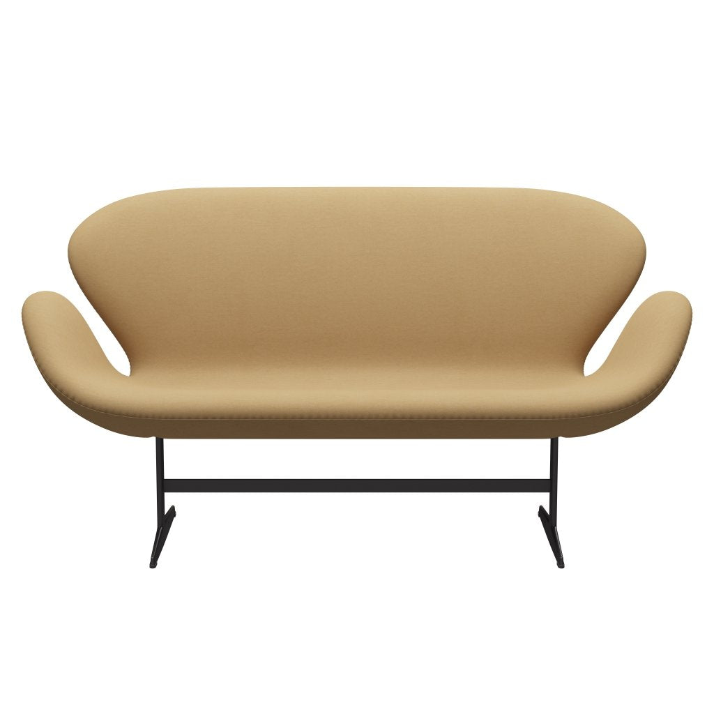[product_category]-Fritz Hansen Swan Sofa 2 Seater, Warm Graphite/Comfort Beige (00280)-Fritz Hansen-3321-C00280-WGBASE-FRI-1