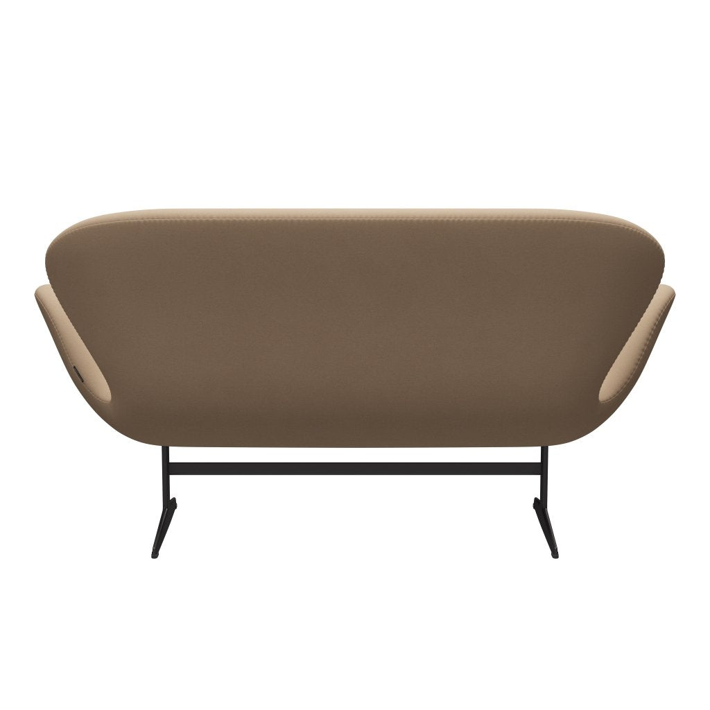 [product_category]-Fritz Hansen Swan Sofa 2 Seater, Warm Graphite/Comfort Beige (61003)-Fritz Hansen-3321-C61003-WGBASE-FRI-4