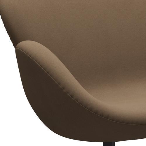 [product_category]-Fritz Hansen Swan Sofa 2 Seater, Warm Graphite/Comfort Beige/Brown-Fritz Hansen-3321-C00004-WGBASE-FRI-7