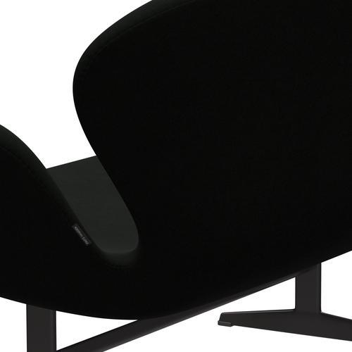 [product_category]-Fritz Hansen Swan Sofa 2 Seater, Warm Graphite/Comfort Black (60009)-Fritz Hansen-3321-C60009-WGBASE-FRI-5