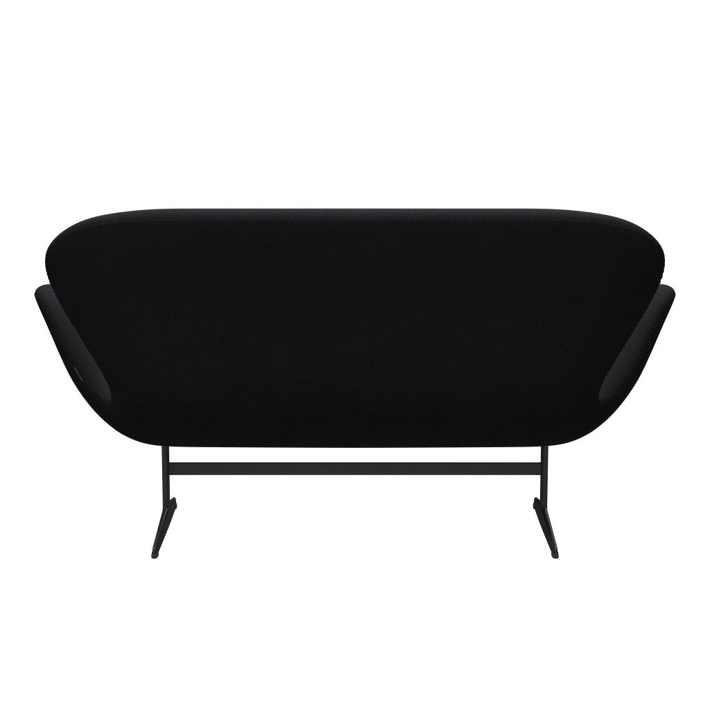 [product_category]-Fritz Hansen Swan Sofa 2 Seater, Warm Graphite/Comfort Black/Grey-Fritz Hansen-3321-C00049-WGBASE-FRI-4