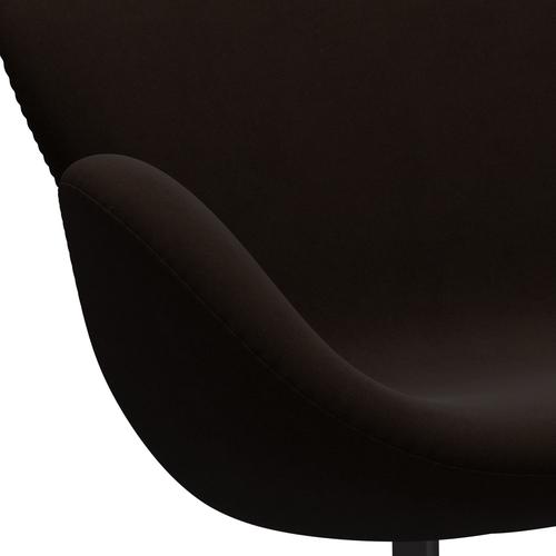 [product_category]-Fritz Hansen Swan Sofa 2 Seater, Warm Graphite/Comfort Brown (01566)-Fritz Hansen-3321-C01566-WGBASE-FRI-7