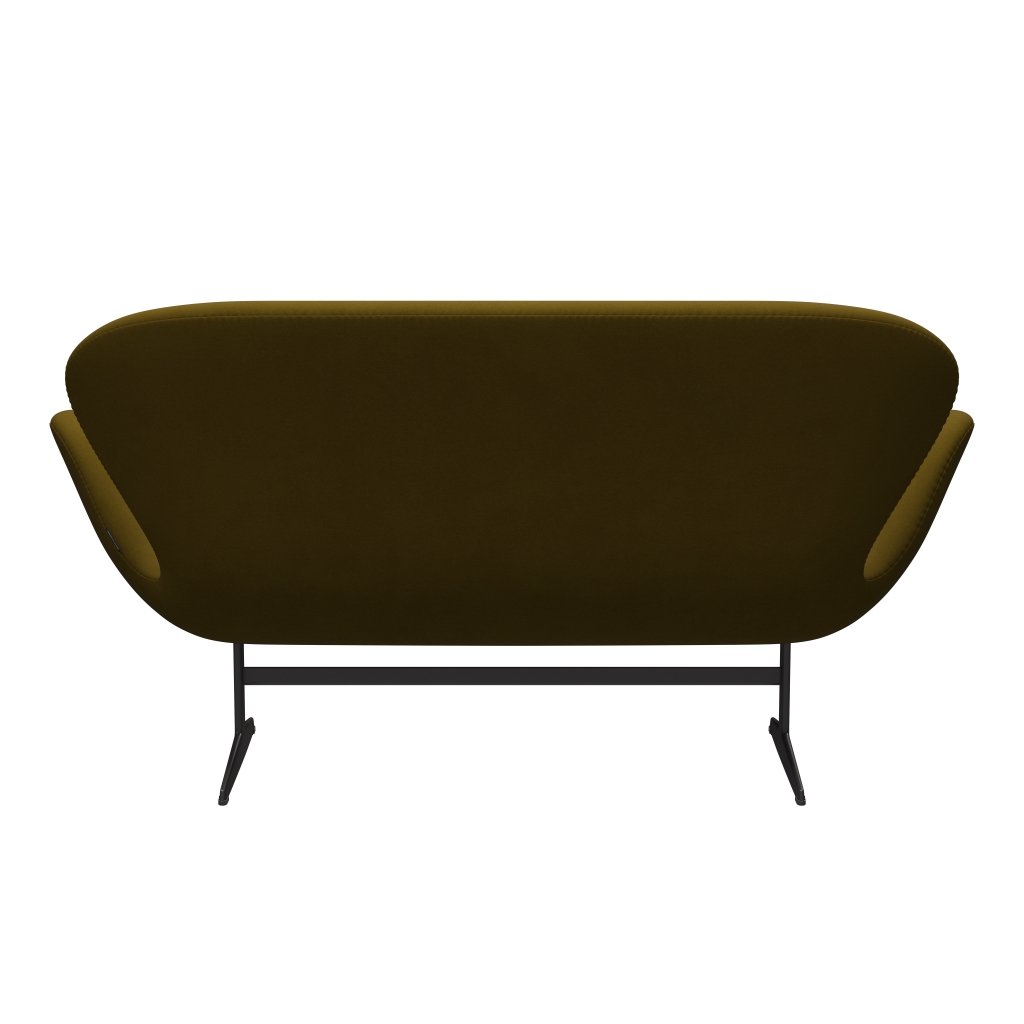 [product_category]-Fritz Hansen Swan Sofa 2 Seater, Warm Graphite/Comfort Brown (68007)-Fritz Hansen-3321-C68007-WGBASE-FRI-4