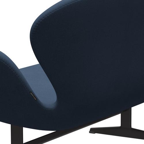[product_category]-Fritz Hansen Swan Sofa 2 Seater, Warm Graphite/Comfort Dark Grey (09074)-Fritz Hansen-3321-C09074-WGBASE-FRI-5