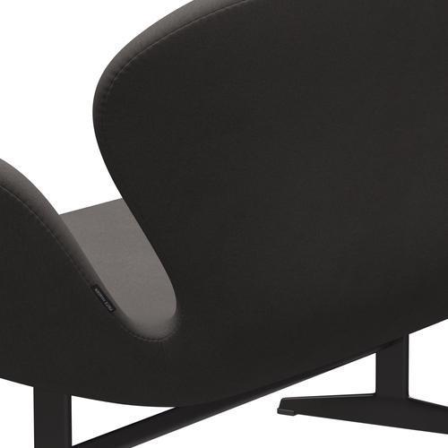 [product_category]-Fritz Hansen Swan Sofa 2 Seater, Warm Graphite/Comfort Dark Grey (60008)-Fritz Hansen-3321-C60008-WGBASE-FRI-5