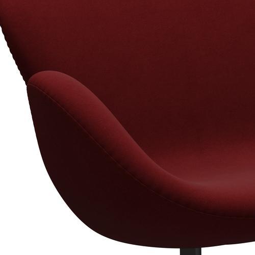 [product_category]-Fritz Hansen Swan Sofa 2 Seater, Warm Graphite/Comfort Dark Red (01153)-Fritz Hansen-3321-C01153-WGBASE-FRI-7