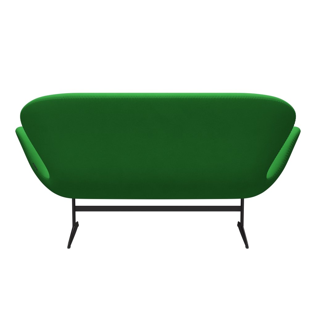 [product_category]-Fritz Hansen Swan Sofa 2 Seater, Warm Graphite/Comfort Green (68003)-Fritz Hansen-3321-C68003-WGBASE-FRI-4