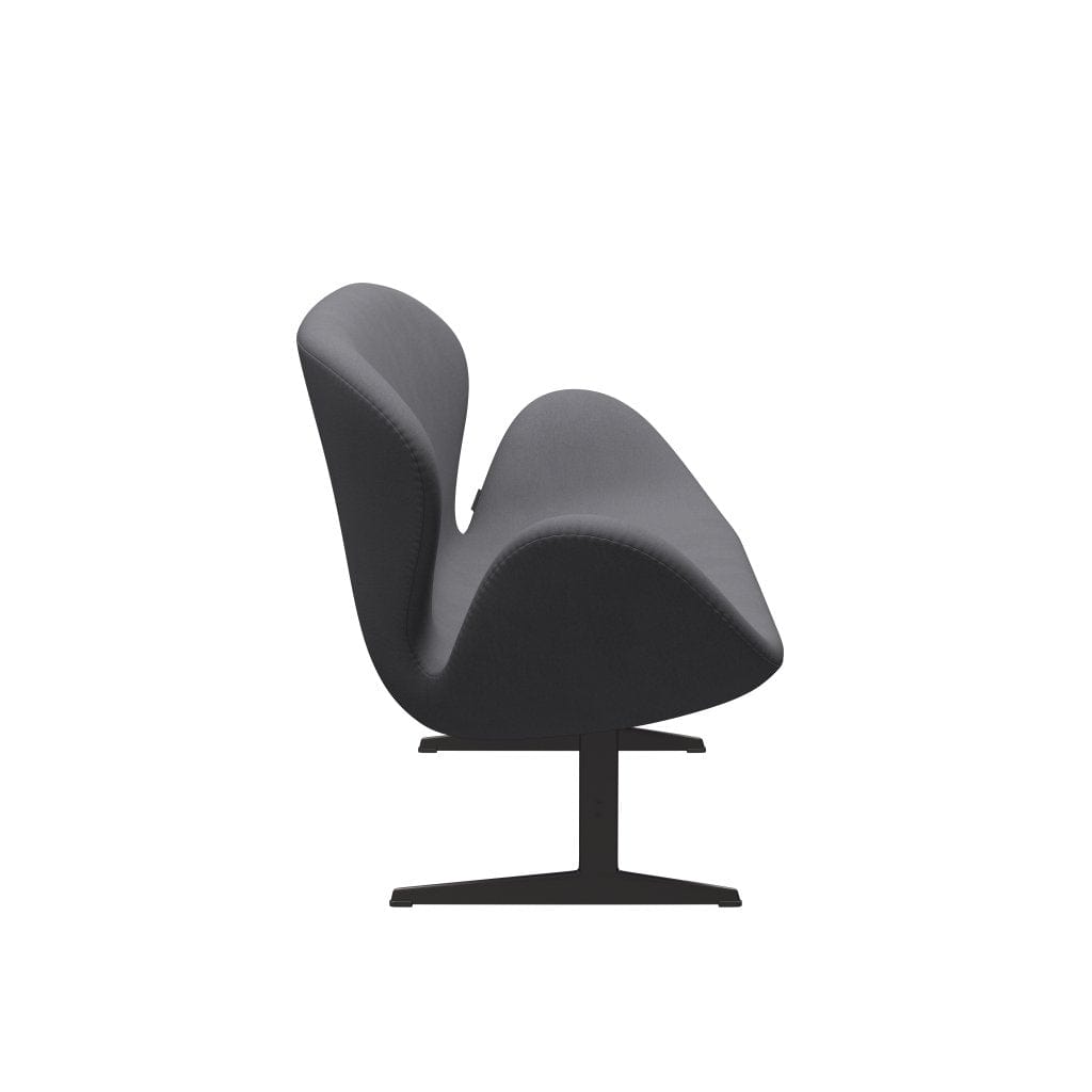 [product_category]-Fritz Hansen Swan Sofa 2 Seater, Warm Graphite/Comfort Grey (01012)-Fritz Hansen-3321-C01012-WGBASE-FRI-3