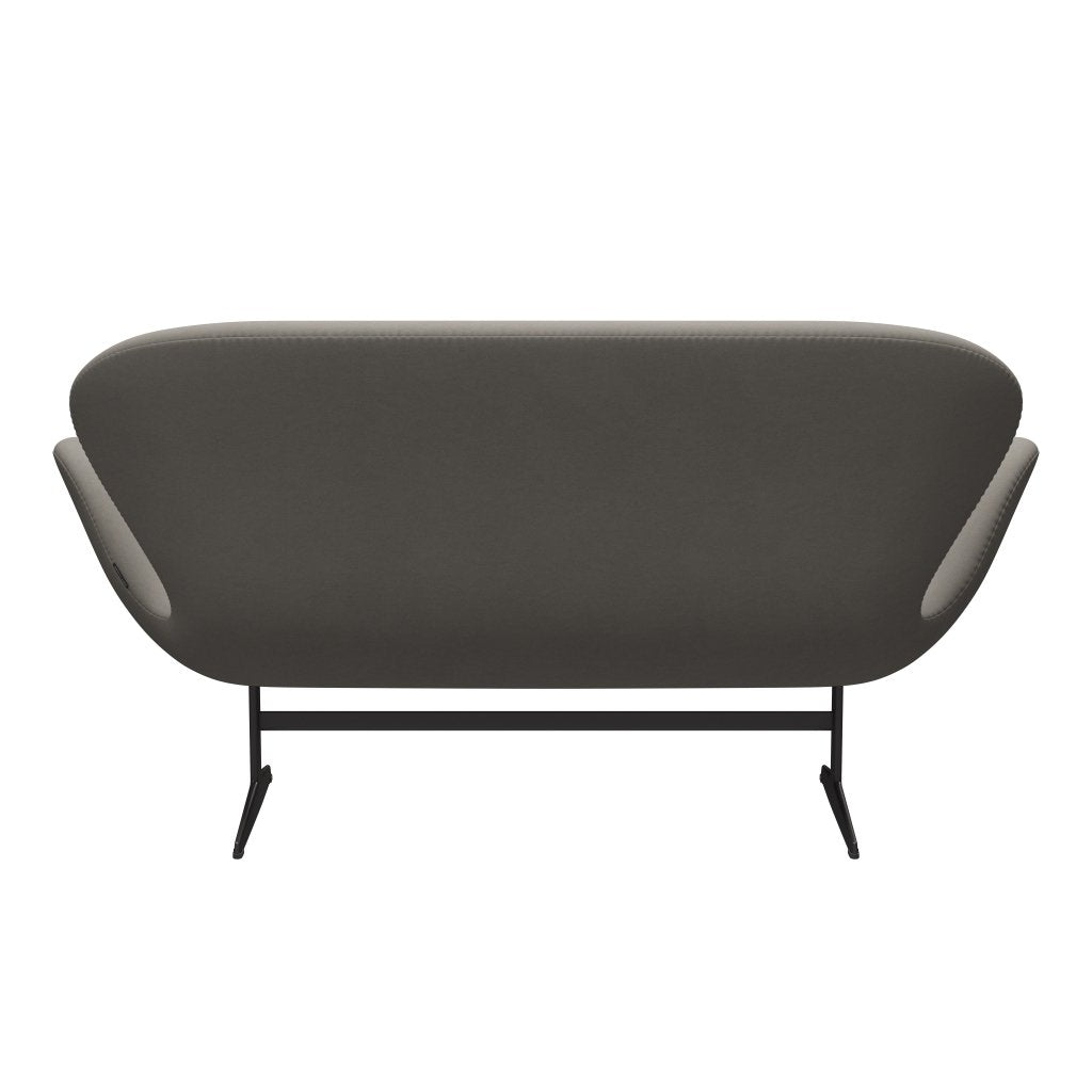 [product_category]-Fritz Hansen Swan Sofa 2 Seater, Warm Graphite/Comfort Grey (60003)-Fritz Hansen-3321-C60003-WGBASE-FRI-4