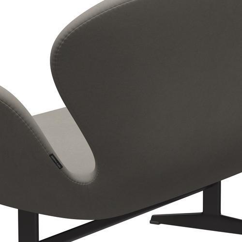 [product_category]-Fritz Hansen Swan Sofa 2 Seater, Warm Graphite/Comfort Grey (60003)-Fritz Hansen-3321-C60003-WGBASE-FRI-5
