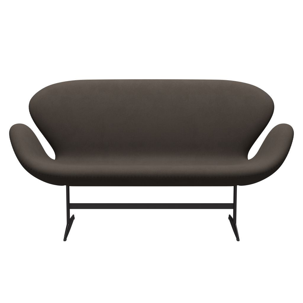 [product_category]-Fritz Hansen Swan Sofa 2 Seater, Warm Graphite/Comfort Grey (61014)-Fritz Hansen-3321-C61014-WGBASE-FRI-1