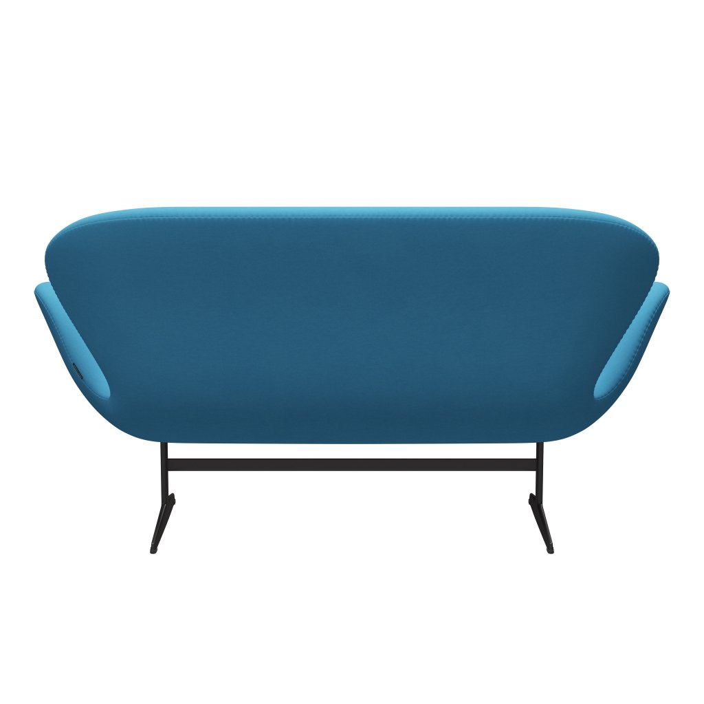 [product_category]-Fritz Hansen Swan Sofa 2 Seater, Warm Graphite/Comfort Light Blue (66010)-Fritz Hansen-3321-C66010-WGBASE-FRI-4