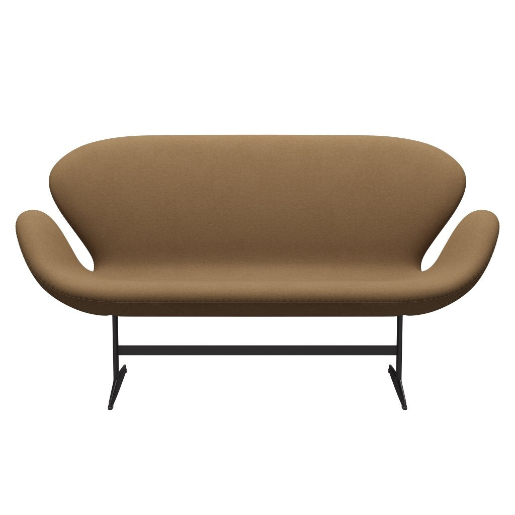 [product_category]-Fritz Hansen Swan Sofa 2 Seater, Warm Graphite/Comfort Light Brown-Fritz Hansen-3321-C00005-WGBASE-FRI-1