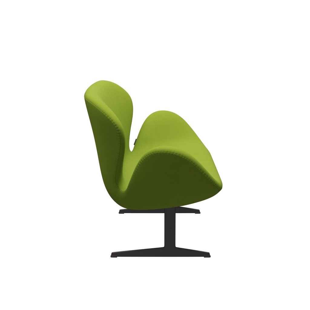[product_category]-Fritz Hansen Swan Sofa 2 Seater, Warm Graphite/Comfort Light Green (68000)-Fritz Hansen-3321-C68000-WGBASE-FRI-3