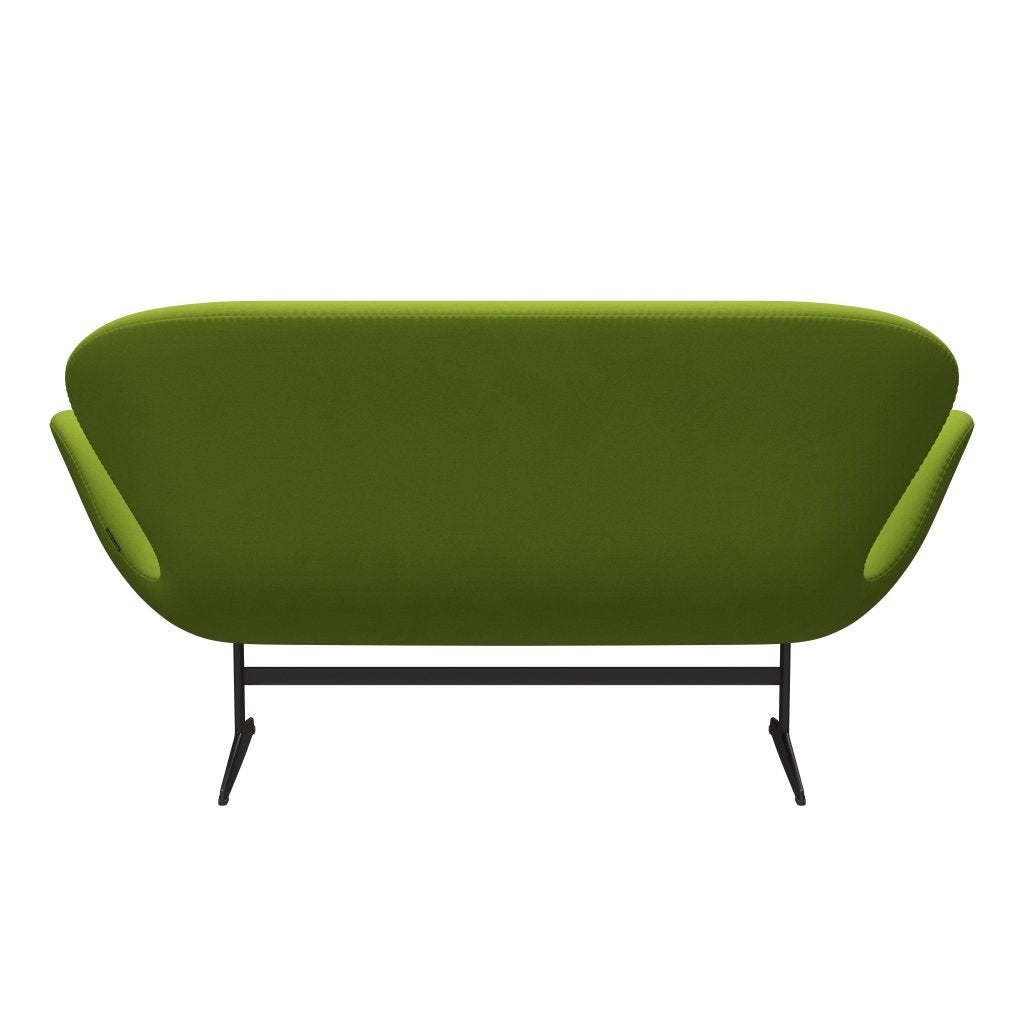 [product_category]-Fritz Hansen Swan Sofa 2 Seater, Warm Graphite/Comfort Light Green (68000)-Fritz Hansen-3321-C68000-WGBASE-FRI-4