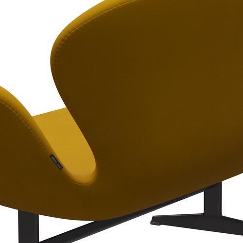 [product_category]-Fritz Hansen Swan Sofa 2 Seater, Warm Graphite/Comfort Yellow (62004)-Fritz Hansen-3321-C62004-WGBASE-FRI-5