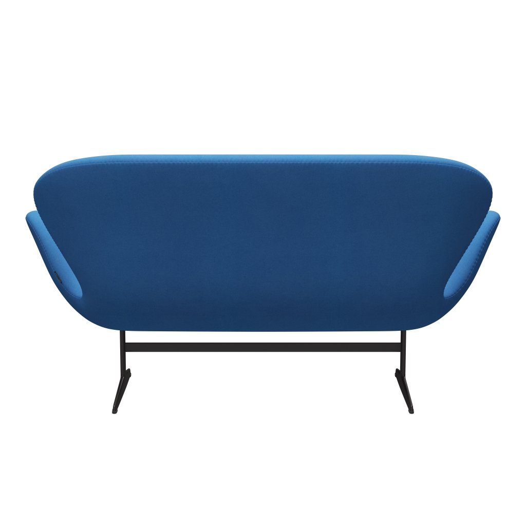 [product_category]-Fritz Hansen Swan Sofa 2 Seater, Warm Graphite/Divina Light Blue (742)-Fritz Hansen-3321-DIV742-WGBASE-FRI-4