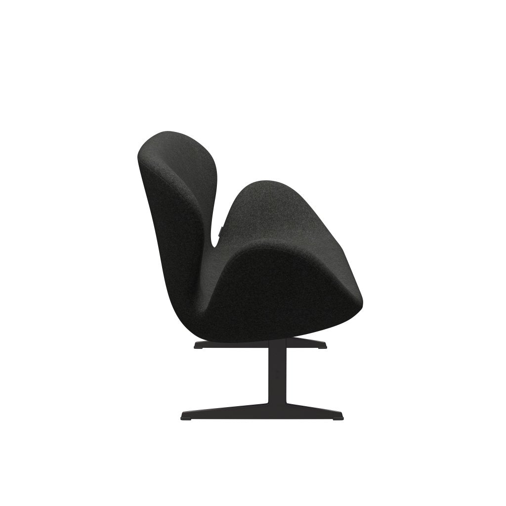 [product_category]-Fritz Hansen Swan Sofa 2 Seater, Warm Graphite/Divina Melange Grey-Fritz Hansen-3321-DIM170-WGBASE-FRI-3