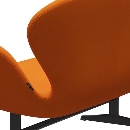 [product_category]-Fritz Hansen Swan Sofa 2 Seater, Warm Graphite/Divina Orange (444)-Fritz Hansen-3321-DIV444-WGBASE-FRI-5