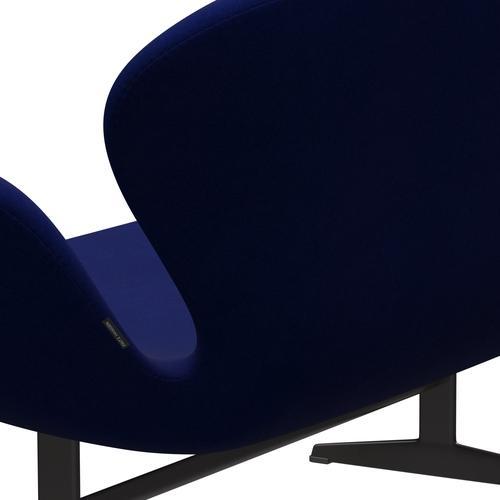 [product_category]-Fritz Hansen Swan Sofa 2 Seater, Warm Graphite/Divina Royal Blue-Fritz Hansen-3321-DIV791-WGBASE-FRI-5