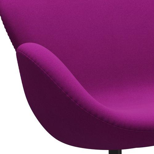 [product_category]-Fritz Hansen Swan Sofa 2 Seater, Warm Graphite/Divina Violet (666)-Fritz Hansen-3321-DIV666-WGBASE-FRI-5