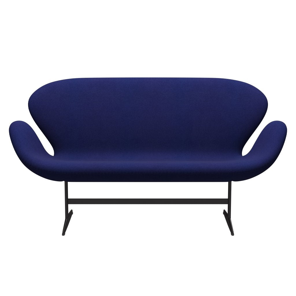 [product_category]-Fritz Hansen Swan Sofa 2 Seater, Warm Graphite/Divina Violet Dark (684)-Fritz Hansen-3321-DIV684-WGBASE-FRI-1