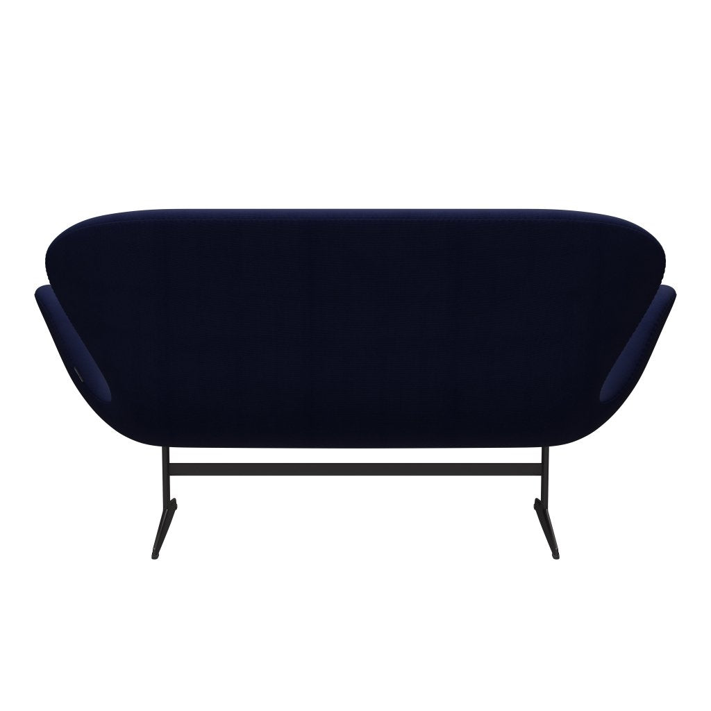 [product_category]-Fritz Hansen Swan Sofa 2 Seater, Warm Graphite/Fame Dark Blue (66005)-Fritz Hansen-3321-F66005-WGBASE-FRI-4