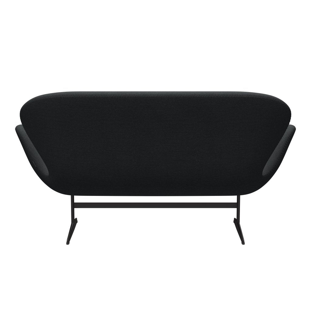 [product_category]-Fritz Hansen Swan Sofa 2 Seater, Warm Graphite/Fiord Dark Grey Multicoloured-Fritz Hansen-3321-FIO191-WGBASE-FRI-4