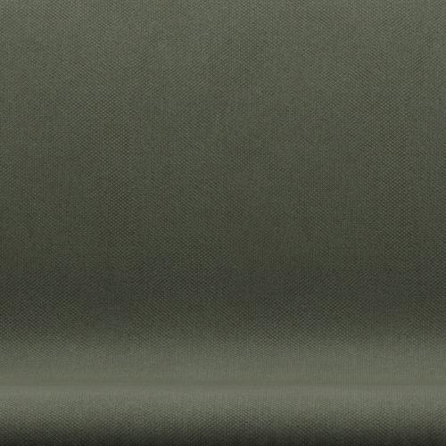 [product_category]-Fritz Hansen Swan Sofa 2 Seater, Warm Graphite/Fiord Olive Green/Medium Green-Fritz Hansen-3321-FIO961-WGBASE-FRI-6