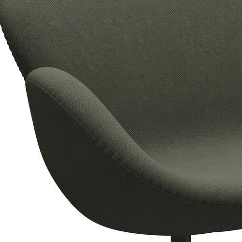 [product_category]-Fritz Hansen Swan Sofa 2 Seater, Warm Graphite/Fiord Olive Green/Medium Green-Fritz Hansen-3321-FIO961-WGBASE-FRI-7