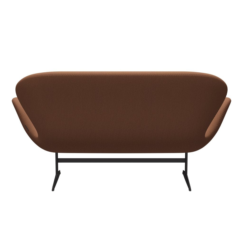 [product_category]-Fritz Hansen Swan Sofa 2 Seater, Warm Graphite/Fiord Peach-Fritz Hansen-3321-FIO562-WGBASE-FRI-4