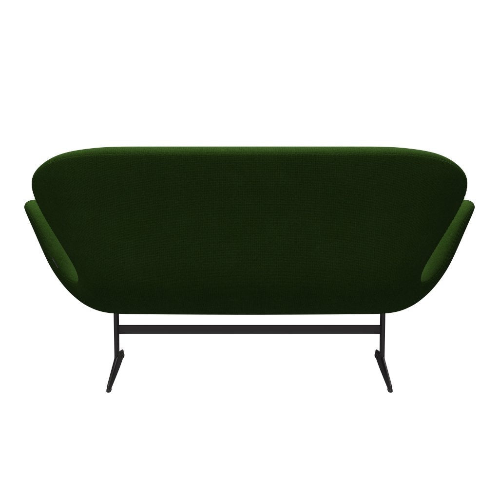 [product_category]-Fritz Hansen Swan Sofa 2 Seater, Warm Graphite/Hallingdal Grass Green-Fritz Hansen-3321-HAL960-WGBASE-FRI-4