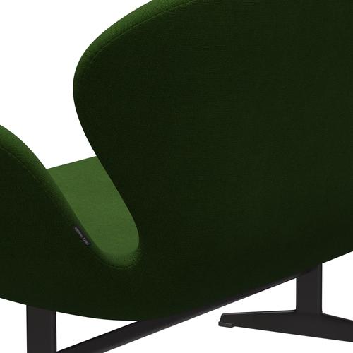 [product_category]-Fritz Hansen Swan Sofa 2 Seater, Warm Graphite/Hallingdal Grass Green-Fritz Hansen-3321-HAL960-WGBASE-FRI-5