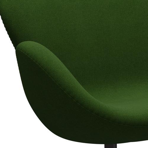 [product_category]-Fritz Hansen Swan Sofa 2 Seater, Warm Graphite/Hallingdal Grass Green-Fritz Hansen-3321-HAL960-WGBASE-FRI-7