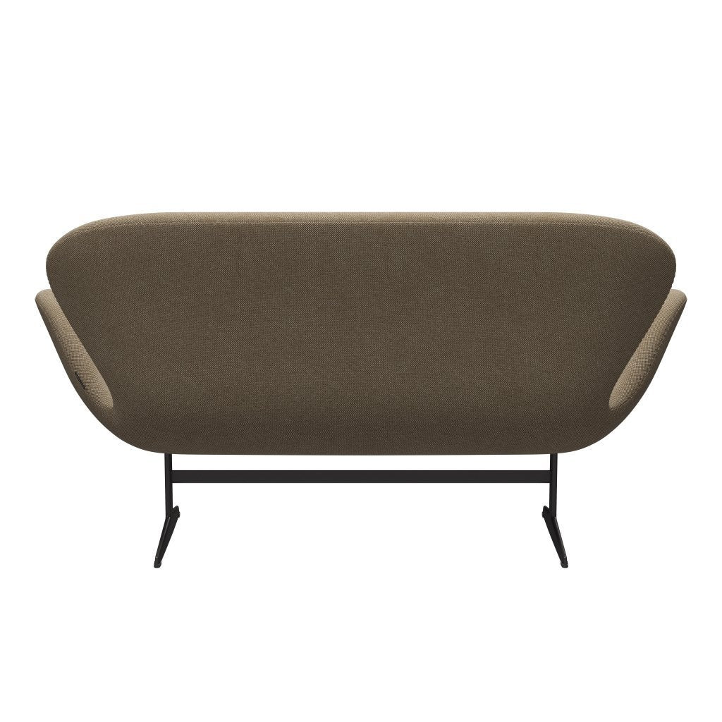 [product_category]-Fritz Hansen Swan Sofa 2 Seater, Warm Graphite/Hallingdal Sand Dark-Fritz Hansen-3321-HAL220-WGBASE-FRI-4