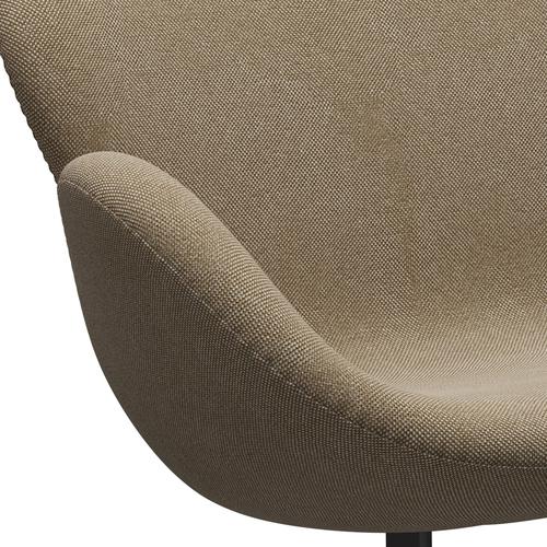 [product_category]-Fritz Hansen Swan Sofa 2 Seater, Warm Graphite/Hallingdal Sand Dark-Fritz Hansen-3321-HAL220-WGBASE-FRI-7