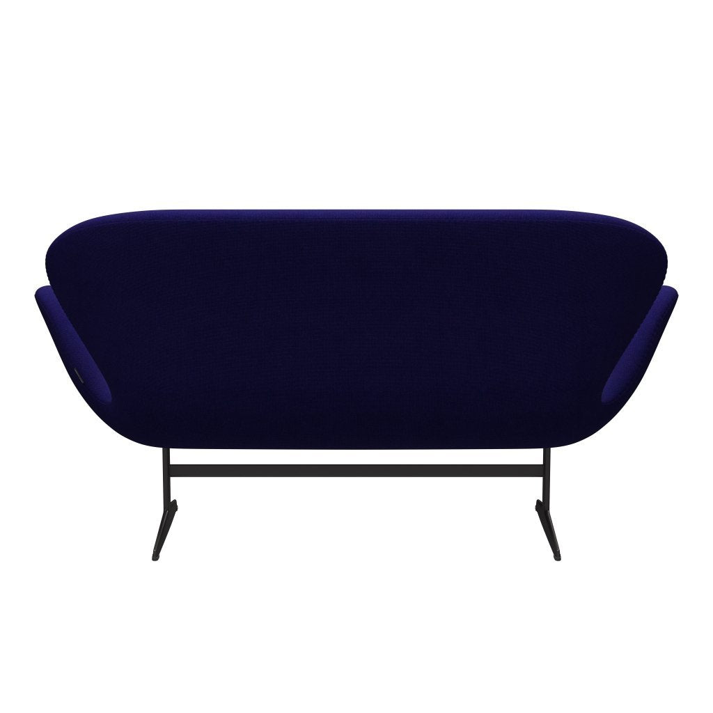 [product_category]-Fritz Hansen Swan Sofa 2 Seater, Warm Graphite/Hallingdal Violet Dark-Fritz Hansen-3321-HAL763-WGBASE-FRI-4