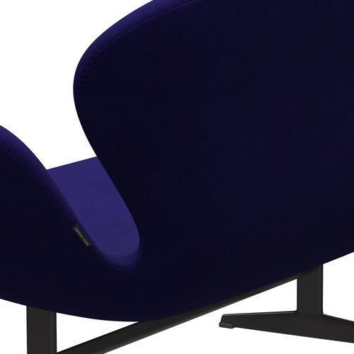 [product_category]-Fritz Hansen Swan Sofa 2 Seater, Warm Graphite/Hallingdal Violet Dark-Fritz Hansen-3321-HAL763-WGBASE-FRI-5