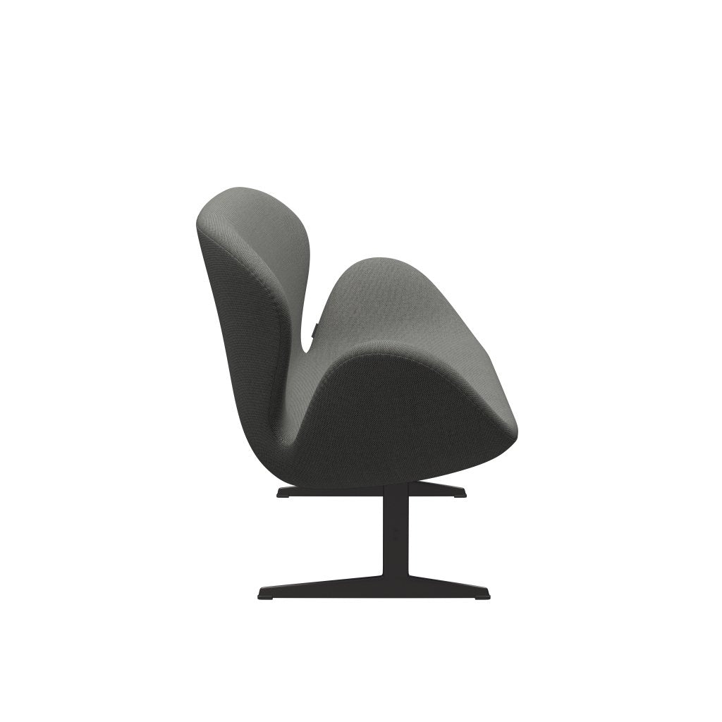 [product_category]-Fritz Hansen Swan Sofa 2 Seater, Warm Graphite/Re Wool Taupe/Natural-Fritz Hansen-3321-REW158-WGBASE-FRI-3