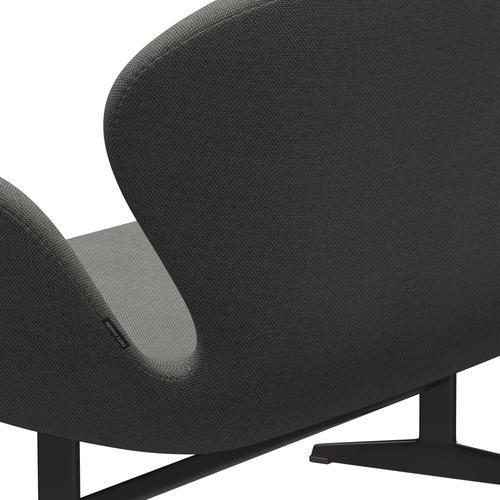 [product_category]-Fritz Hansen Swan Sofa 2 Seater, Warm Graphite/Re Wool Taupe/Natural-Fritz Hansen-3321-REW158-WGBASE-FRI-5