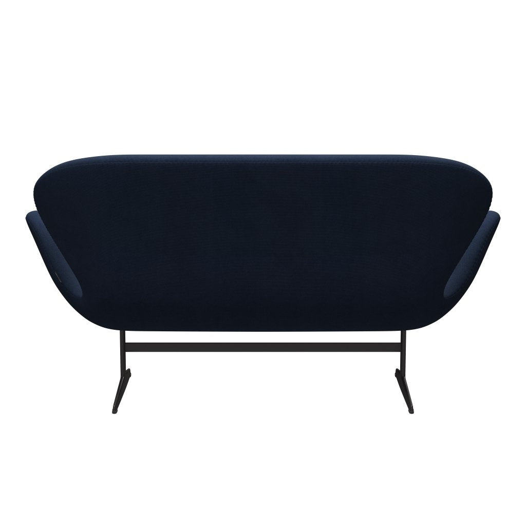 [product_category]-Fritz Hansen Swan Sofa 2 Seater, Warm Graphite/Steelcut Royal Blue-Fritz Hansen-3321-STI760-WGBASE-FRI-4