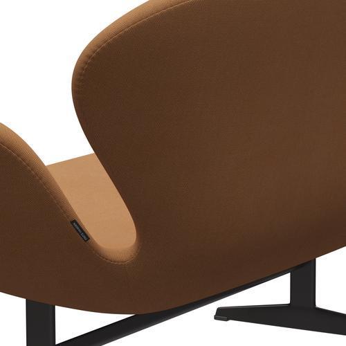 [product_category]-Fritz Hansen Swan Sofa 2 Seater, Warm Graphite/Steelcut Trio Camel-Fritz Hansen-3321-STR436-WGBASE-FRI-5