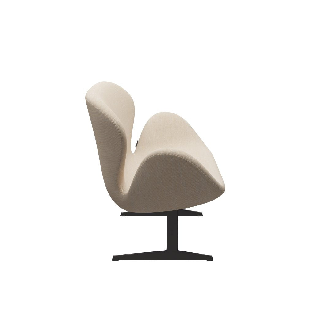 [product_category]-Fritz Hansen Swan Sofa 2 Seater, Warm Graphite/Sunniva Crème/Sand-Fritz Hansen-3321-SV423-WGBASE-FRI-3