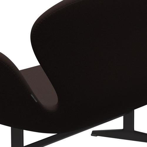 [product_category]-Fritz Hansen Swan Sofa 2 Seater, Warm Graphite/Tonus Dark Brown-Fritz Hansen-3321-TON394-WGBASE-FRI-5