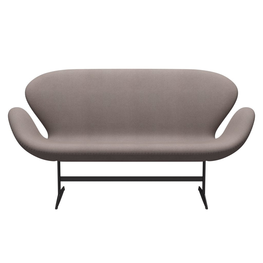 [product_category]-Fritz Hansen Swan Sofa 2 Seater, Warm Graphite/Tonus Dusty Sand-Fritz Hansen-3321-TON240-WGBASE-FRI-1